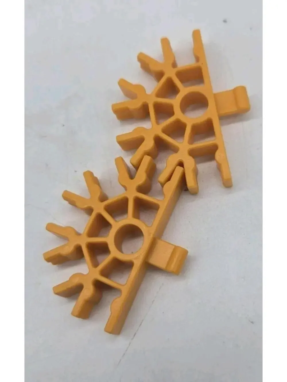 KNEX Lot 29 Yellow Connectors K'nex #90906 & 2 Orange With Coaster Track Stud